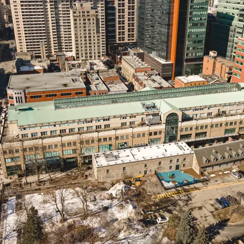 1616 Rue Saint Catherine Ouest Aerials (14 of 21)