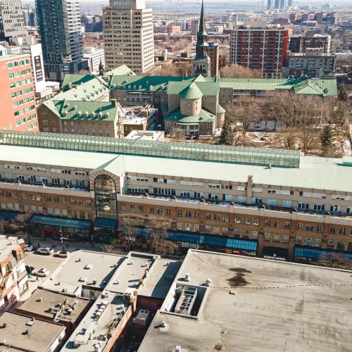 1616 Rue Saint Catherine Ouest Aerials (2 of 21)